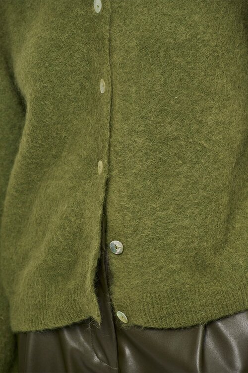 Dante 6 Toronto short cardigan groen