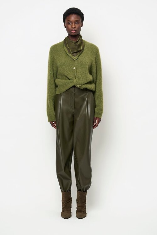 Dante 6 Toronto short cardigan groen