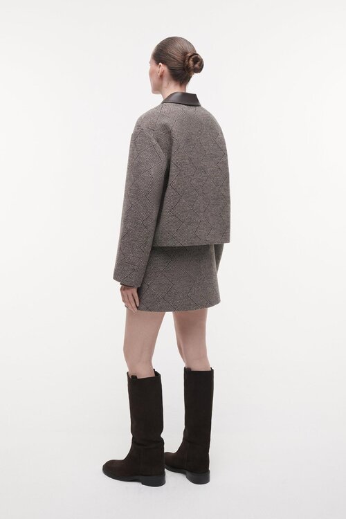 Studio AR by Arma Nicolina tweed wol jack bruin