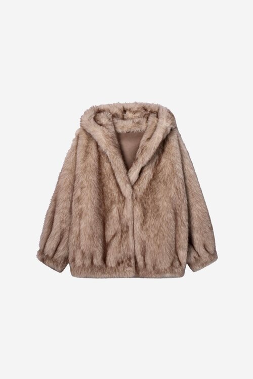 Studio AR by Arma Hailey faux mink jack beige