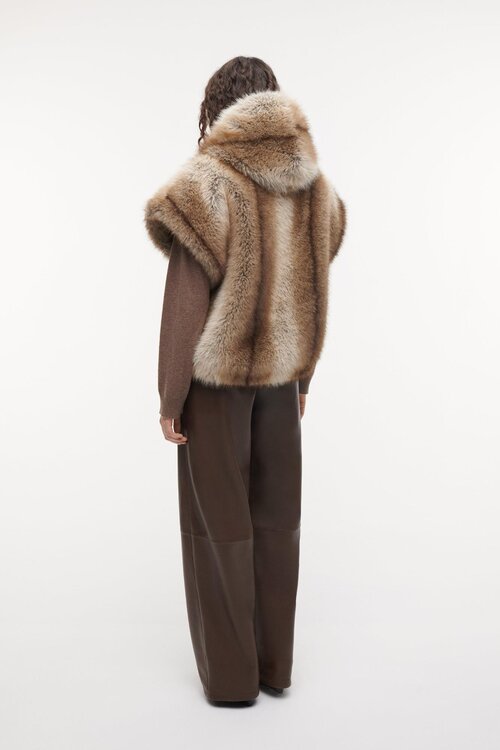 Studio AR by Arma Olena faux fox bodywarmer