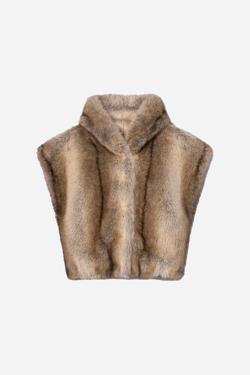 Studio AR by Arma Olena faux fox bodywarmer