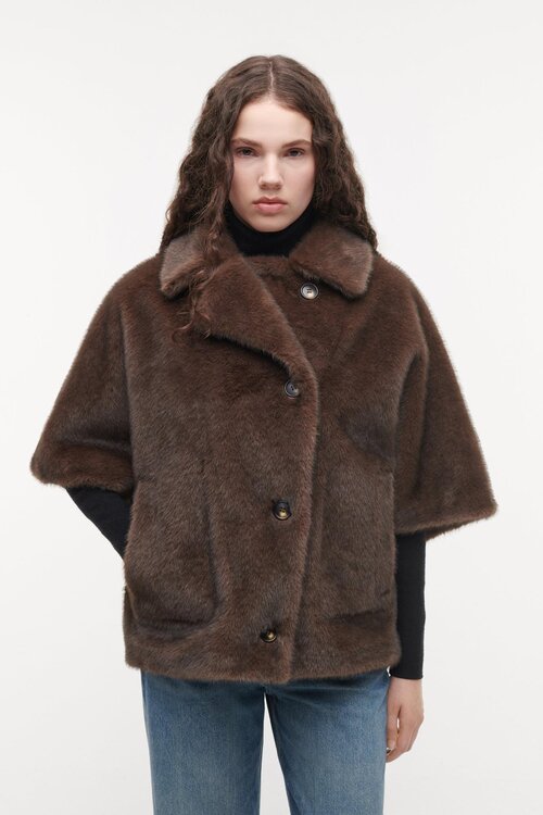 Studio AR by Arma Bruin Clara faux fur  bodywarmer