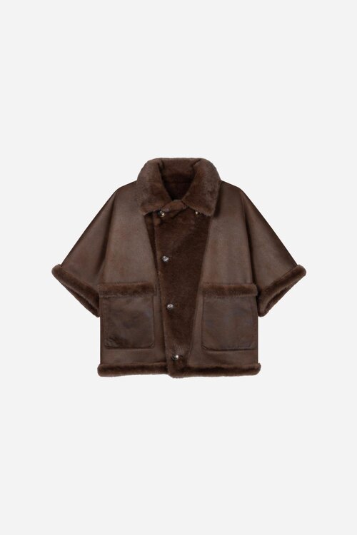 Studio AR by Arma Bruin Clara faux fur  bodywarmer