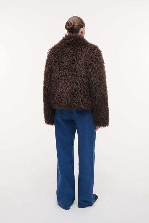 Studio AR by Arma Millie faux tibet lam bruin