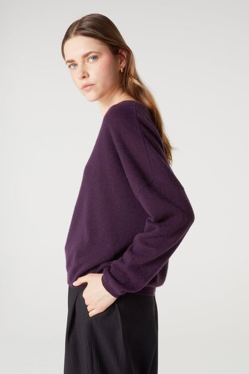 Absolut Cashmere Alicia Trui Paars