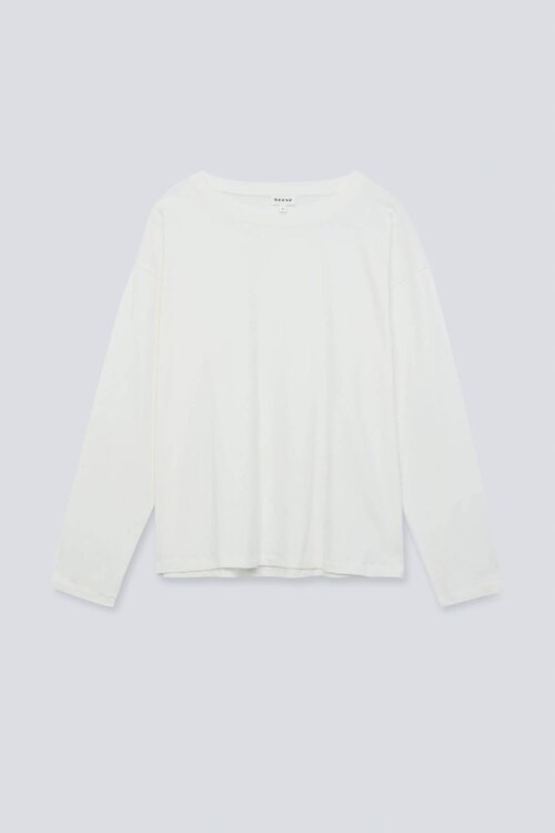 Neeve T-shirt lange mouw Offwhite
