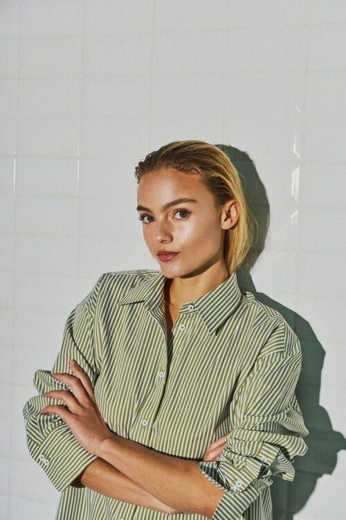 WITHBLACK WBLFENJA LS SHIRT Groen