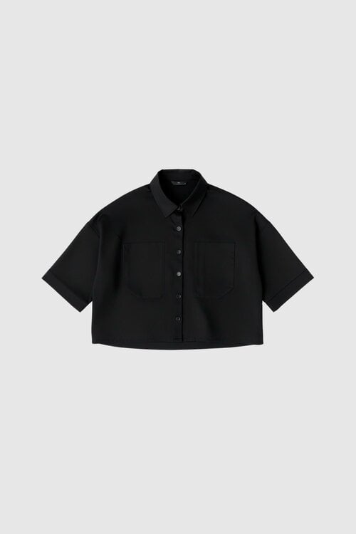 WITHBLACK WBLMADISON SS SHIRT Zwart