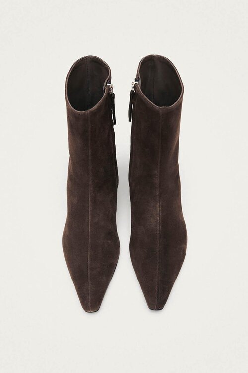 ALOHAS Ambar Suede Ankle Boots Bruin