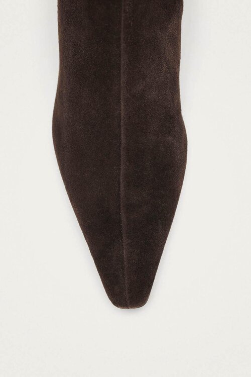 ALOHAS Ambar Suede Ankle Boots Bruin