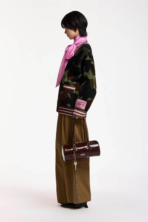 Essentiel Antwerp Vest camouflage Kaki