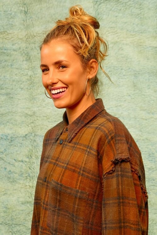 Sea Me Happy Blouse bruin