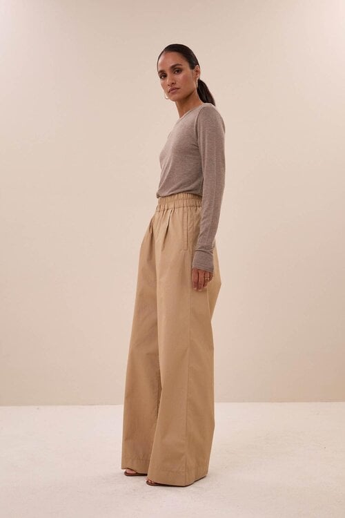 By Bar Moky T-shirt Taupe