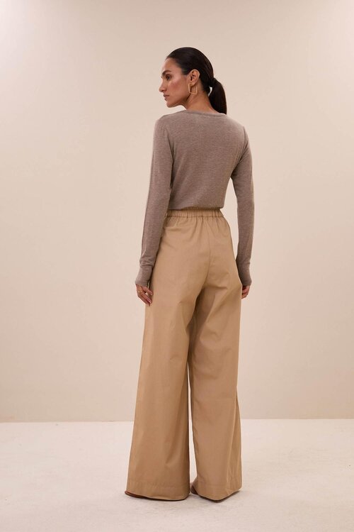 By Bar Moky T-shirt Taupe