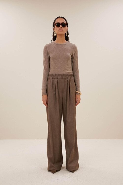 By Bar Moky T-shirt Taupe