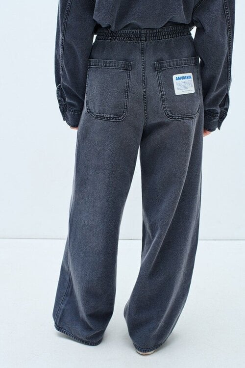 American Vintage Jazy pantalon zwart