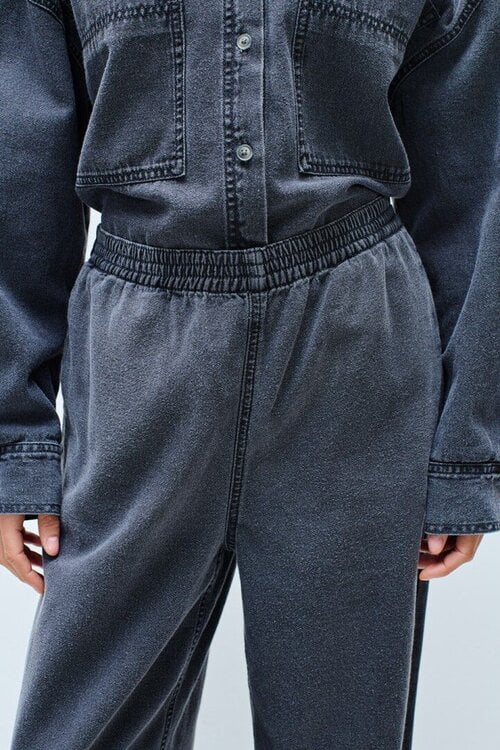 American Vintage Jazy pantalon zwart