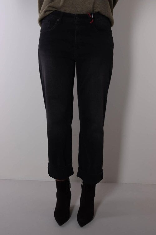 Cambio Gaia Straight Jeans Bruin