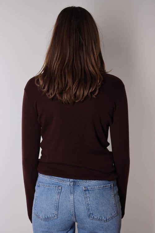 Absolut Cashmere Blandine Mouwloos Trui Bruin