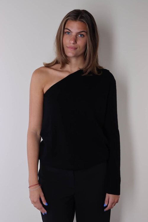 Absolut Cashmere Yolaine Trui Black