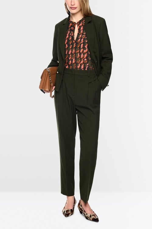 Marc Cain Pantalon donker groen