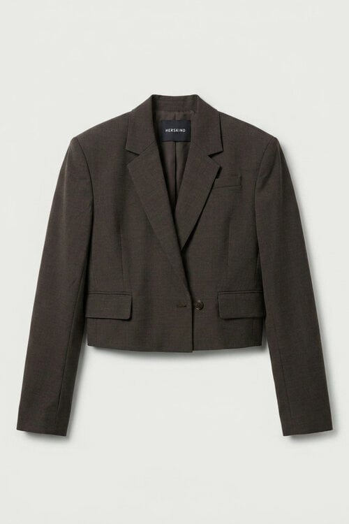Herskind Pascale korte blazer bruin