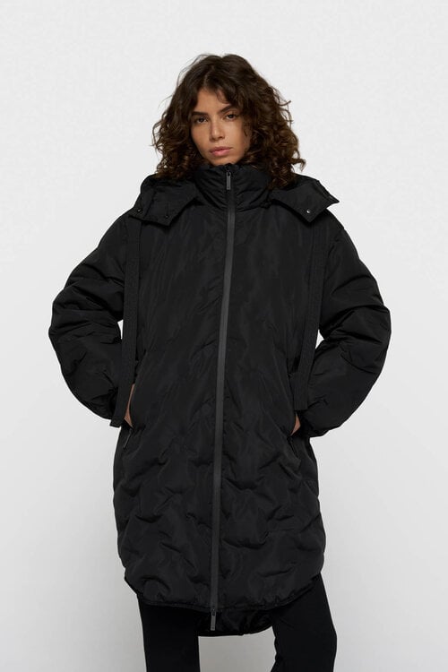 10Days the iconic coat zwart