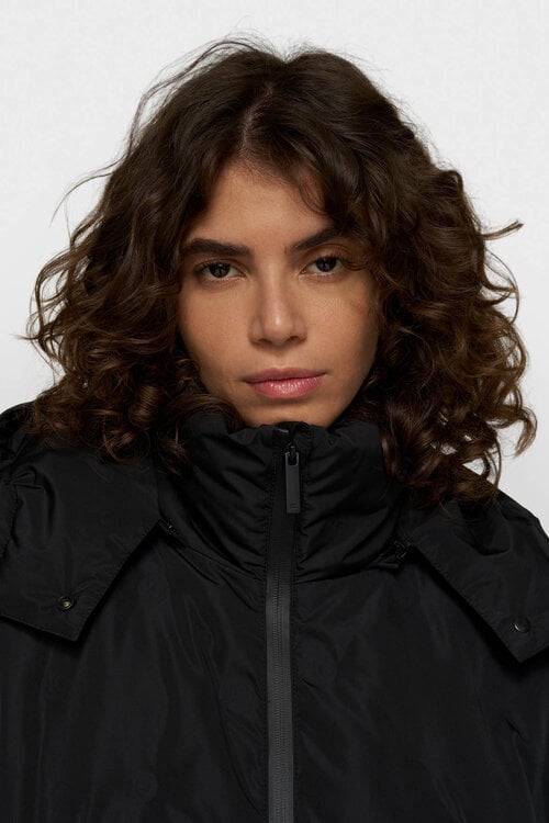 10Days the iconic coat zwart