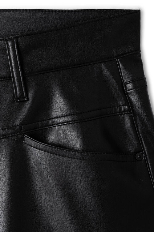 Cambio Elin Leather Look Pantalon
