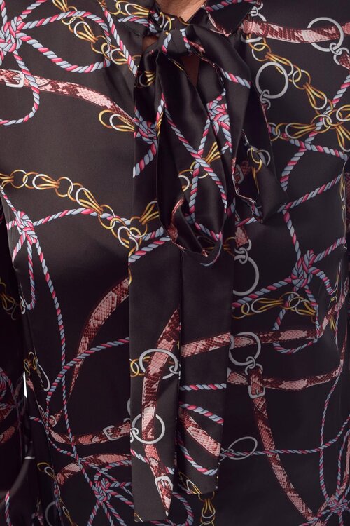 Ana Alcazar Brown Blouse