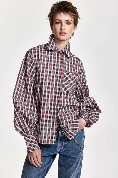 Essentiel Antwerp Blouse ruit Rood