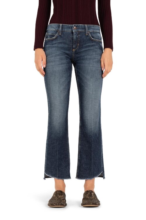 Cambio Indigo Fenja Kick Flared jeans