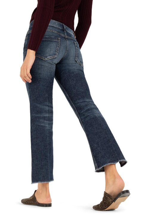 Cambio Indigo Fenja Kick Flared jeans