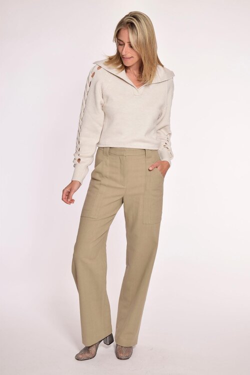 IRO Taupe Pantalon