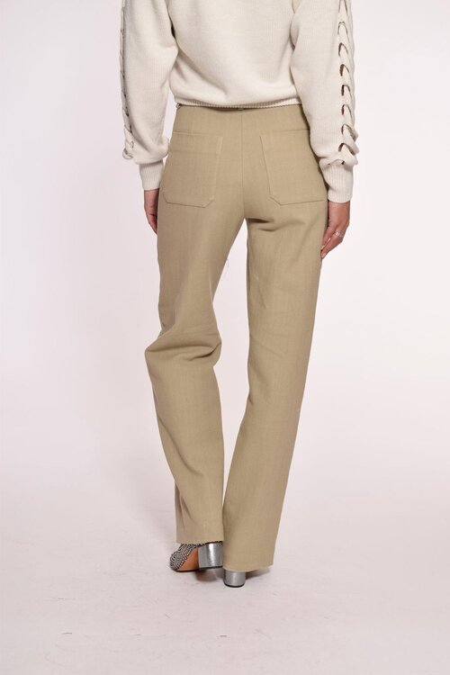 IRO Taupe Pantalon