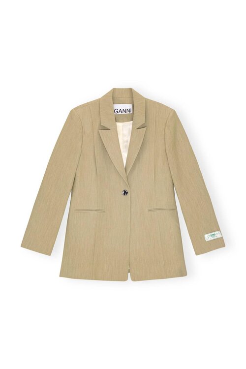 Ganni Camel Blazer