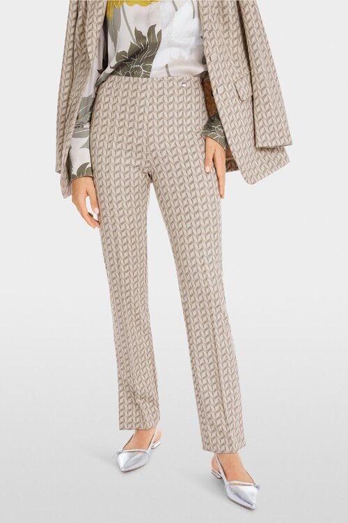 Marc Cain Taupe Pantalon Fatsa