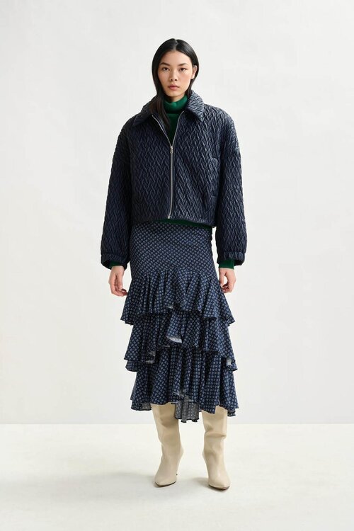 Essentiel Antwerp Diverse kleuren Tiered Ruffle Rok