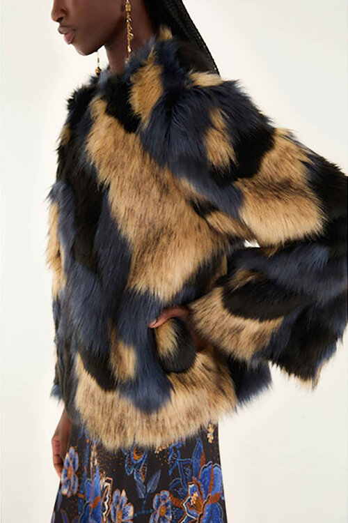 Farm Rio Blauw Coat