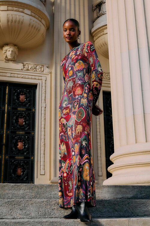 Farm Rio Multicolour Maxi Jurk