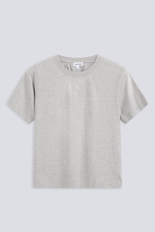 Neeve Grijs Ronde Hals Shirt