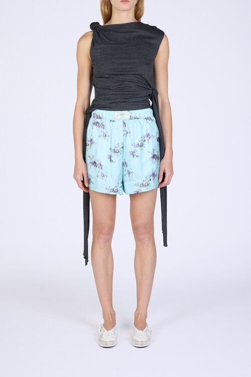Ganni Anthraciet Top