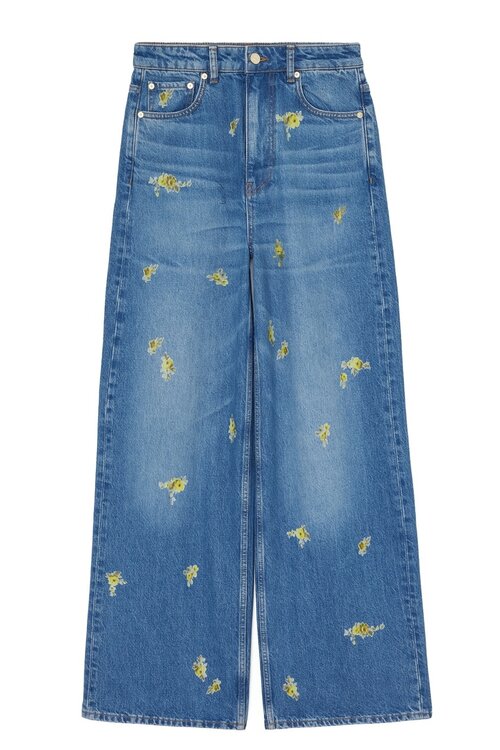 Ganni Indigo Jeans