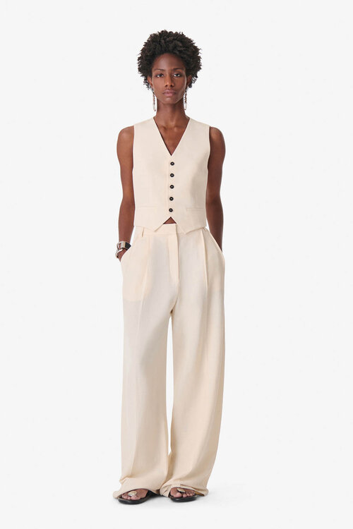 IRO Creme Gilet