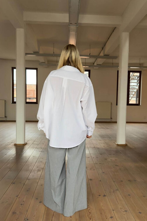 Sea Me Happy White Blouse