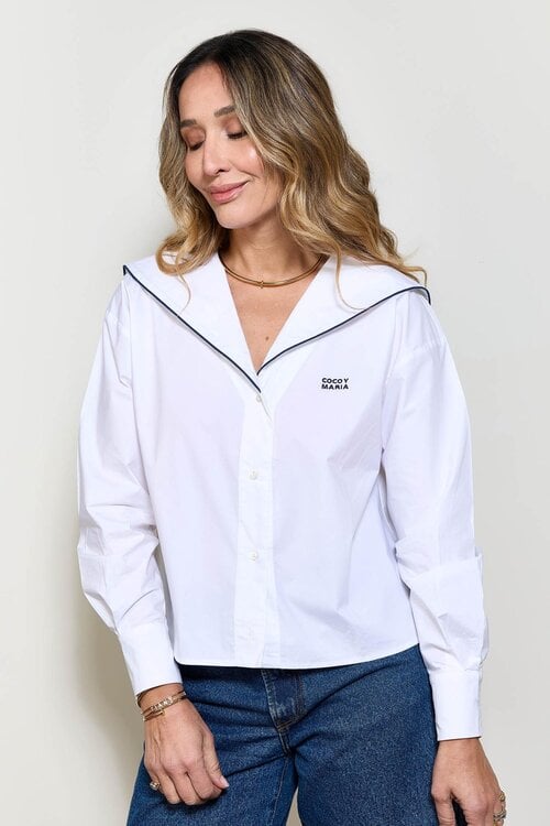 Coco Y Maria White Blouse