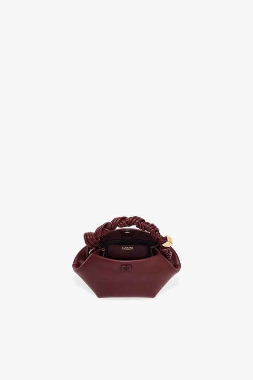 Ganni Bordeaux Bag