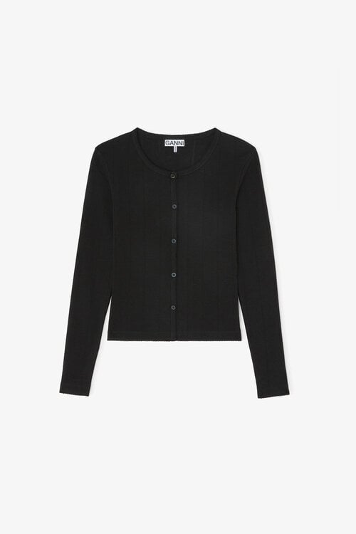 Ganni Black T-shirt