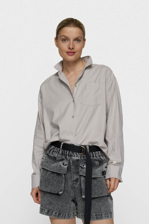 10Days pique shirt stone